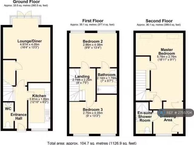 House for rent in Stone, Monks Orchard