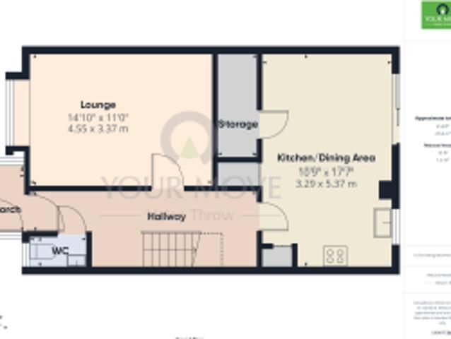 Cottage for rent in Lings, Northampton
