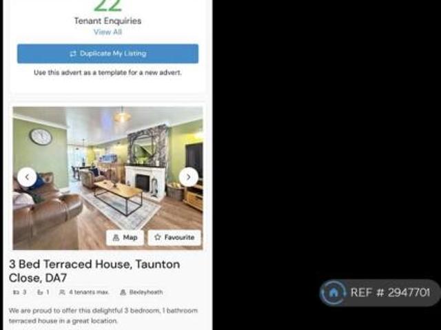 Cottage for rent in Bexleyheath, Greater London