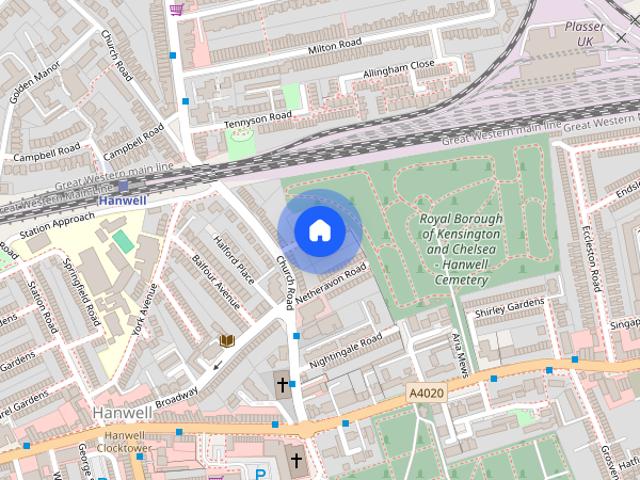 Townhouse for rent in London Borough of Ealing, Greater London