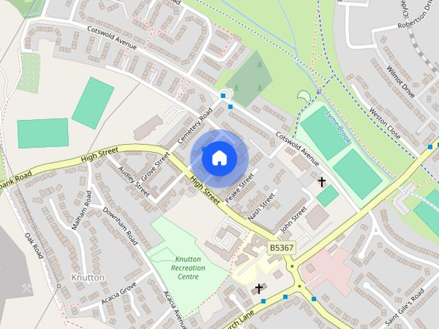 Townhouse for rent in Knutton, Newcastle-under-Lyme