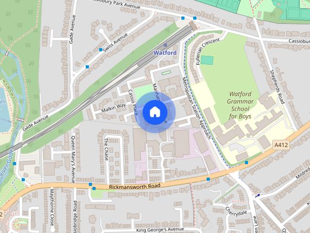 Townhouse for rent in Holywell Estate, North Watford