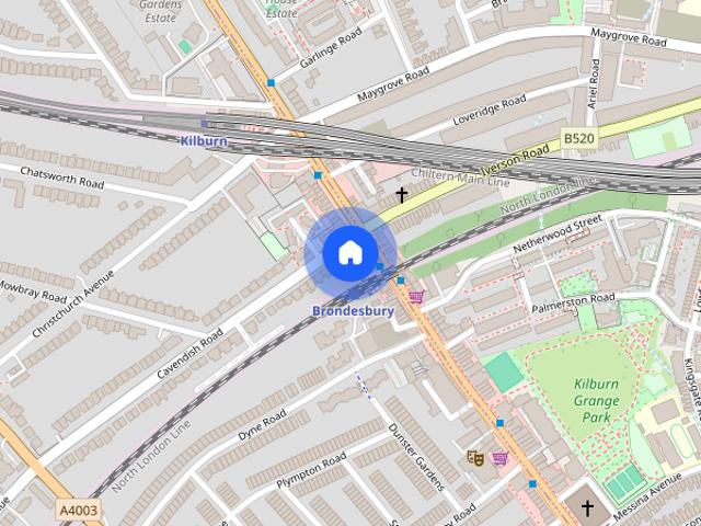 Townhouse for rent in Queen's Park, Greater London