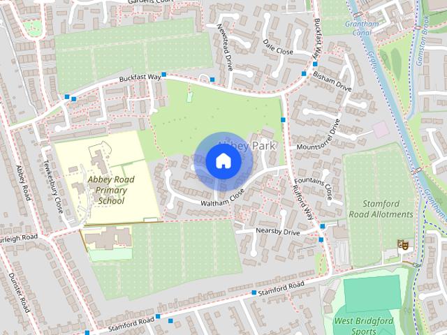 Townhouse for rent in Abbey Park, Barton In Fabis