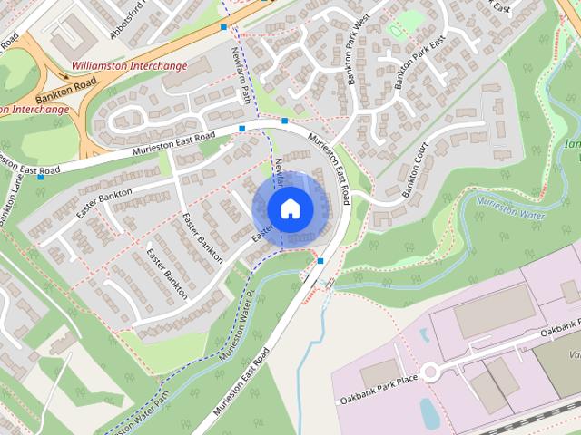 Townhouse for rent in Dedridge, Scotland