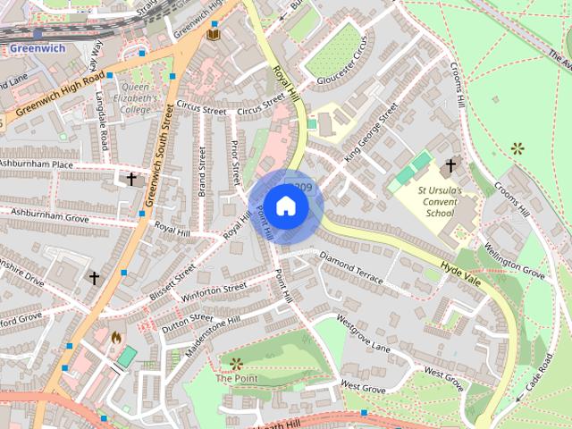 Townhouse for rent in East Greenwich, Greater London