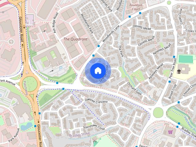 Townhouse for rent in Bradley Stoke, Patchway