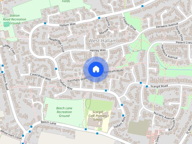 Townhouse for rent in Caldermill, East Midlands