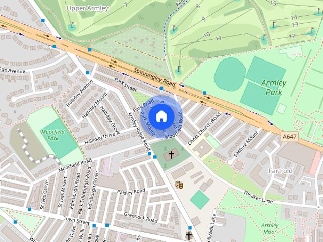Townhouse for rent in Armley, West Yorkshire