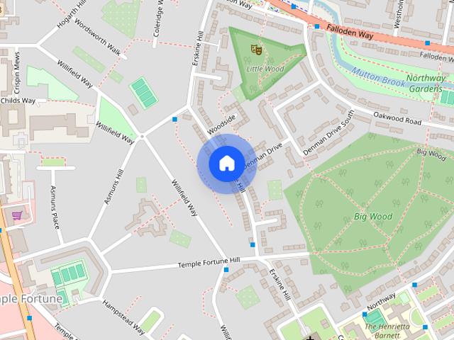 Townhouse for rent in London Borough of Barnet, Greater London