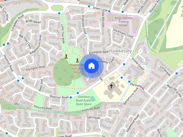 Townhouse for rent in Kings Norton, West Midlands