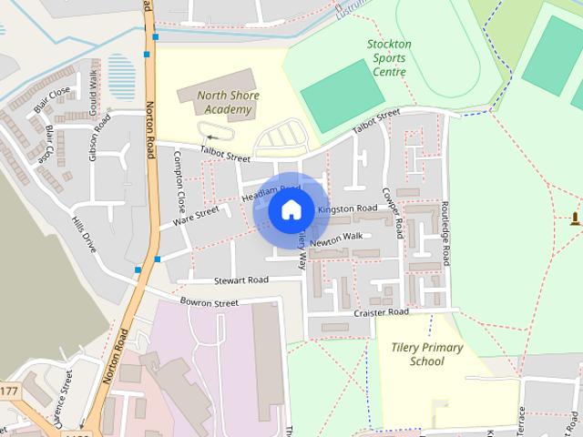 Townhouse for rent in Stockton-on-tees