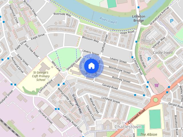 Townhouse for rent in Salford, Greater Manchester