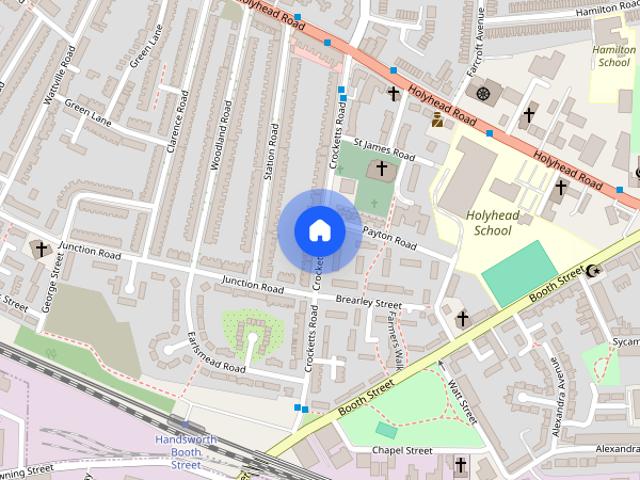 Townhouse for rent in Handsworth, West Midlands