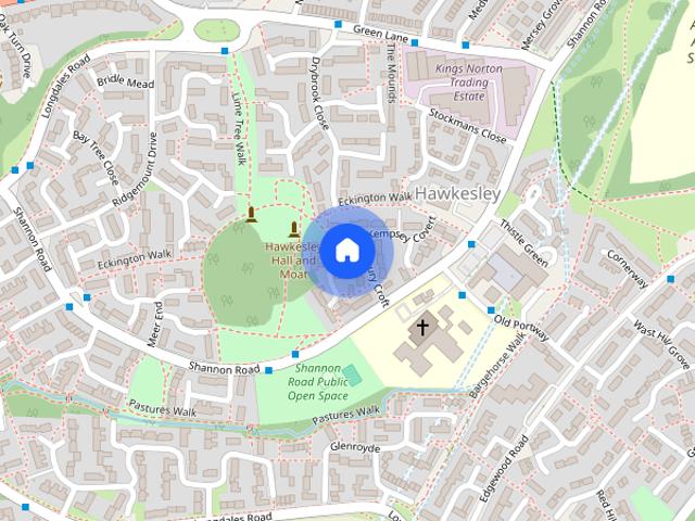 Townhouse for rent in Hawkesley, Birmingham