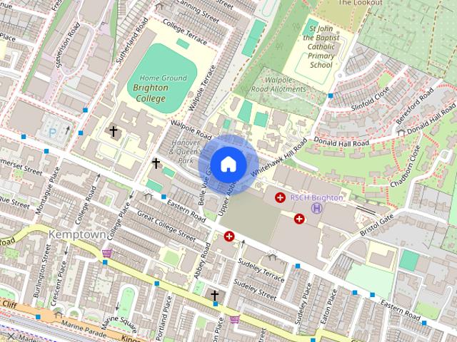 Townhouse for rent in Kemptown, Brighton & Hove