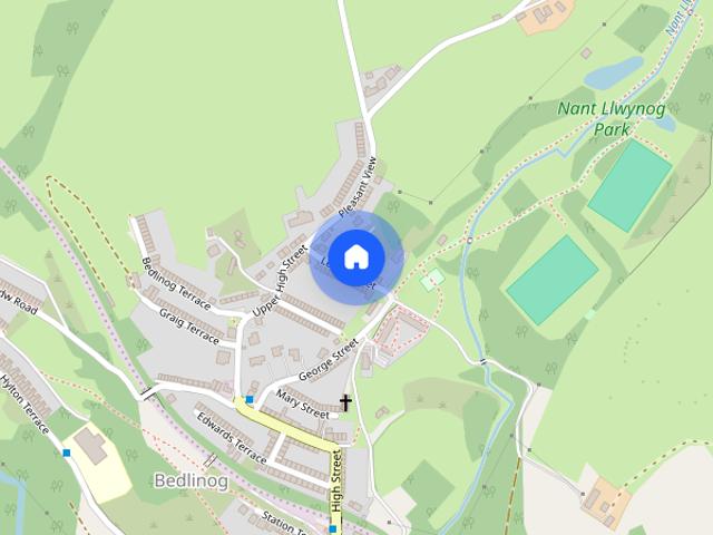 Townhouse for rent in Bedlinog