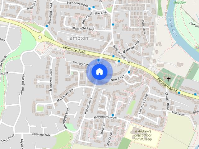 Townhouse for rent in Hampton, Crookhill