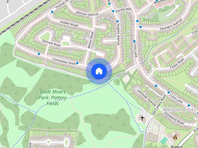 Townhouse for rent in Huyton, Knowsley