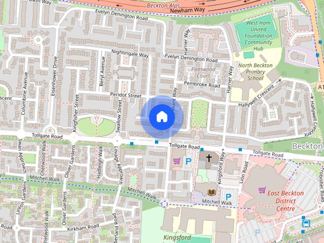Townhouse for rent in London Borough of Newham, Greater London