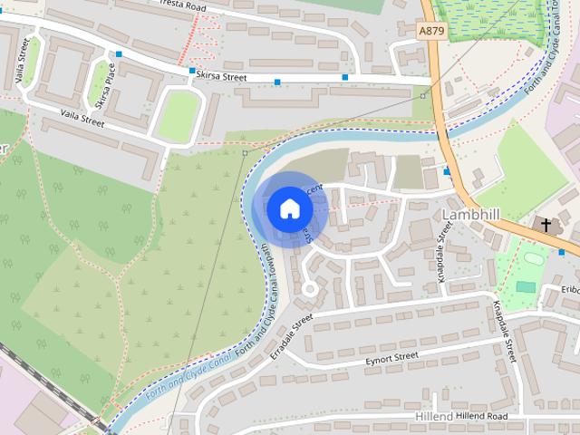 Townhouse for rent in Hillend, Scotland