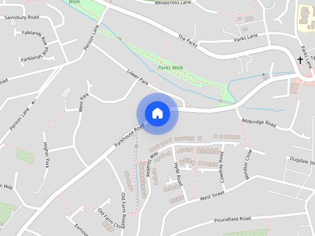 Townhouse for rent in Alcombe, Minehead