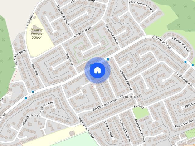 Townhouse for rent in Stakeford, Bomarsund