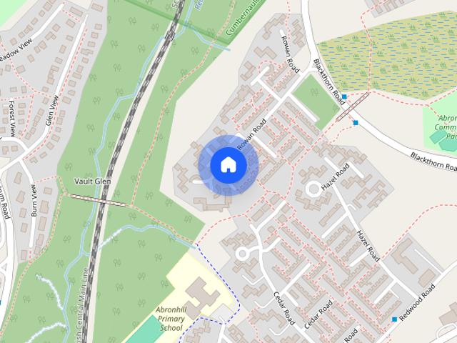 Townhouse for rent in Cumbernauld, Scotland