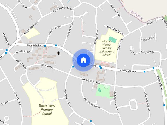 Townhouse for rent in Winshill, Beamhurst