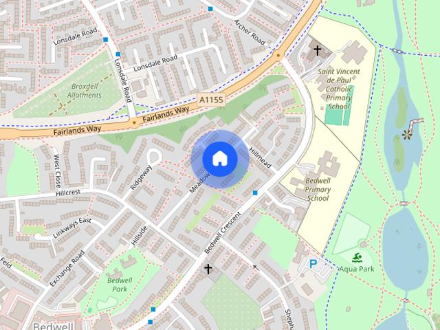 Townhouse for rent in Bedwell, Stevenage