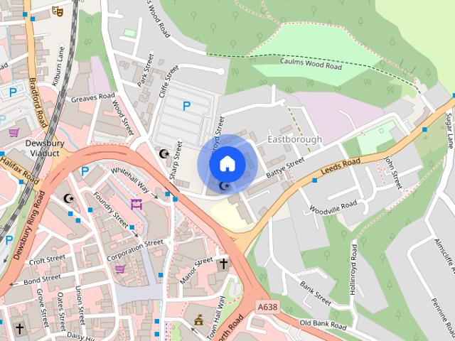 Townhouse for rent in Eastborough, Dewsbury