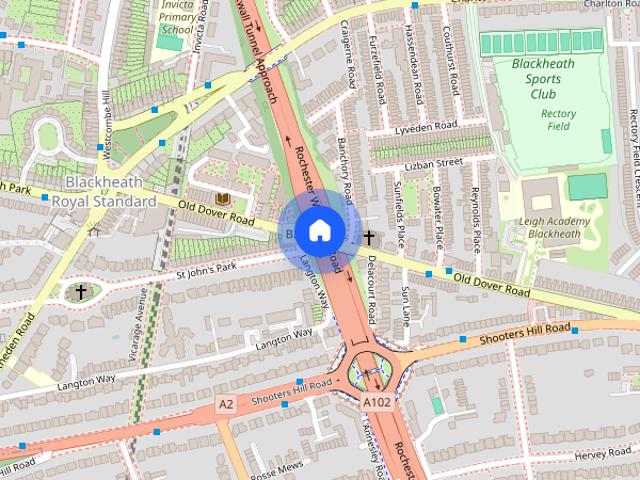 Townhouse for rent in Blackheath Royal Standard, Greater London