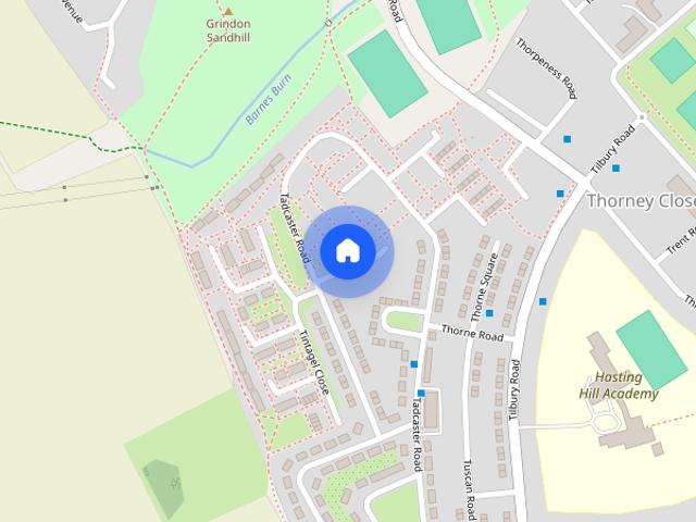 Townhouse for rent in Thorney Close, Tyne And Wear