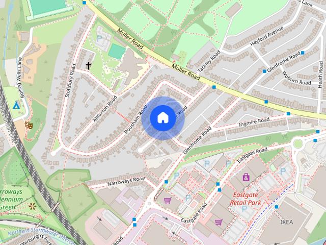 Townhouse for rent in Feckenham, City Of Bristol