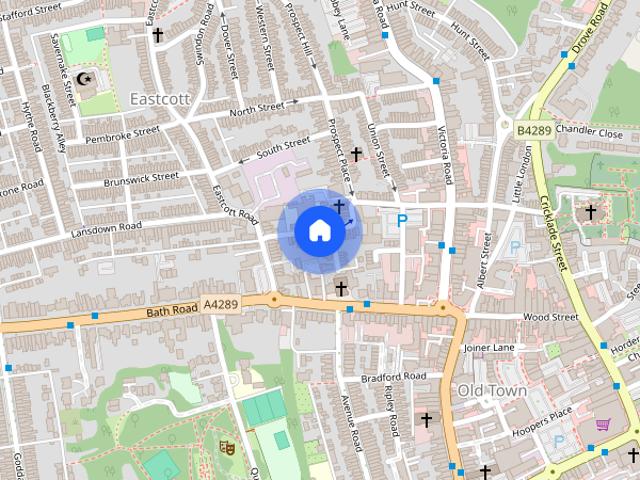 Townhouse for rent in Rodbourne, Swindon