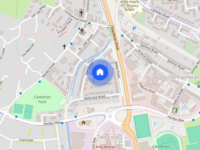 Townhouse for rent in Old Cwmbran, Wales
