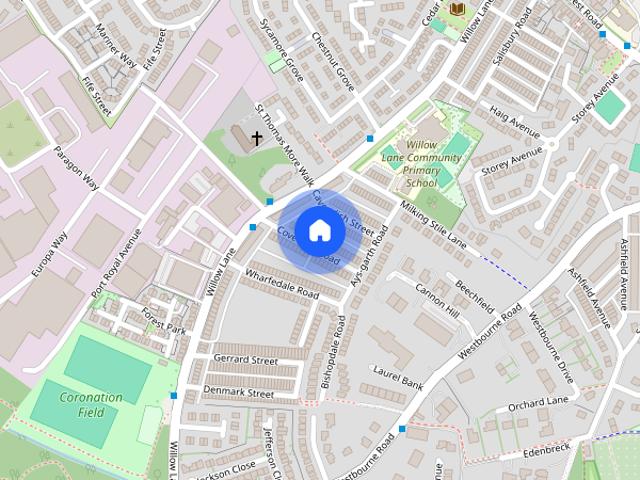 Townhouse for rent in Bare, Lancashire