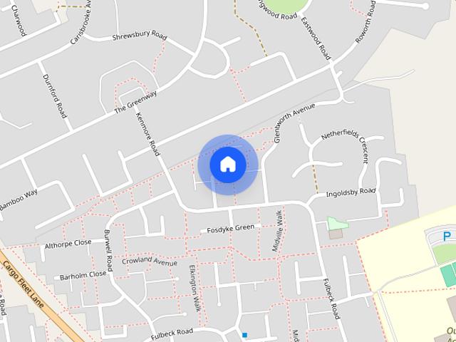 Townhouse for rent in Ormesby, Normanby