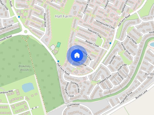 Townhouse for rent in Hall Farm, Tyne And Wear