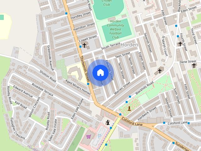 Townhouse for rent in Horden