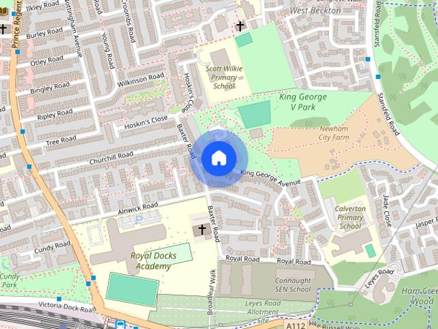 Townhouse for rent in Custom House, Greater London