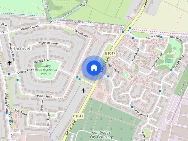 Townhouse for rent in Barnwell, Arbury