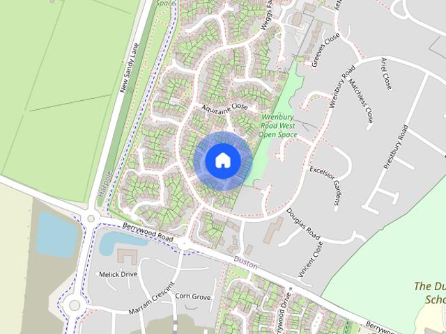 Townhouse for rent in New Duston, Duston