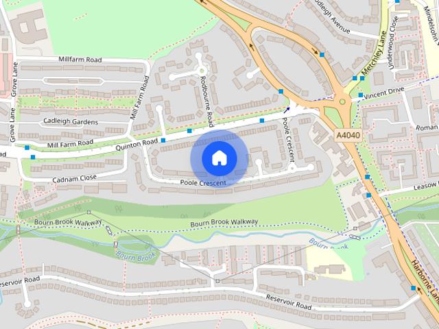 Townhouse for rent in Harborne, West Midlands