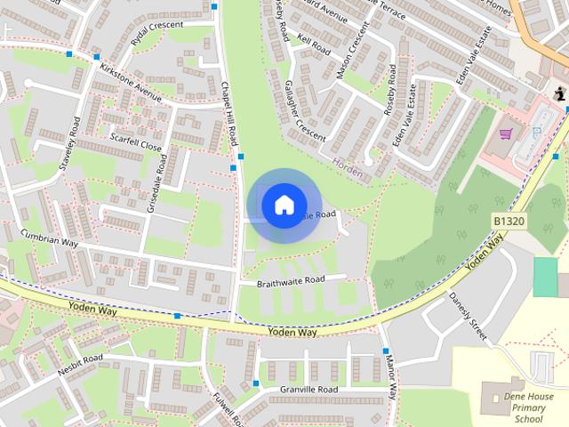 Townhouse for rent in Peterlee