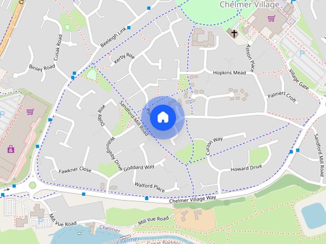 Townhouse for rent in Chelmsford, Essex