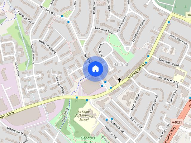 House for rent in Hall End, West Bromwich