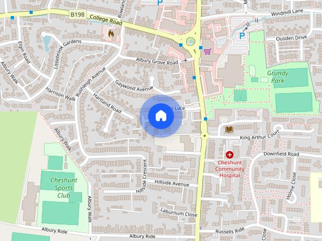 Townhouse for rent in Broxbourne, Hertfordshire