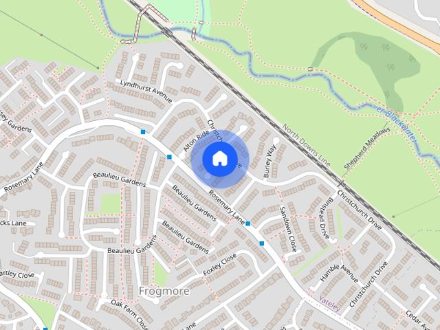 Townhouse for rent in Frogmore, Hart