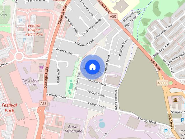 Townhouse for rent in Hanley, Stoke-on-Trent
